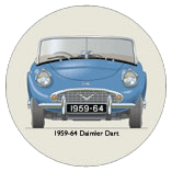 Daimler Dart SP250 1959-64 (wire wheels) Coaster 4